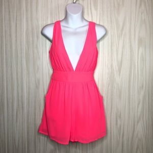 The Clothing Co. Hot Pink Romper